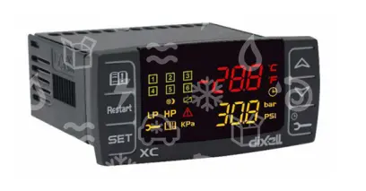 regulátor elektronický Dixell XC645CX, pro kondenz. jedn., s 4-ti výstupy